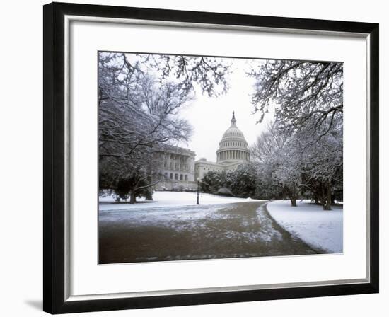 United States Capitol Building - Houses of Congress-Carol Highsmith-Framed Photo