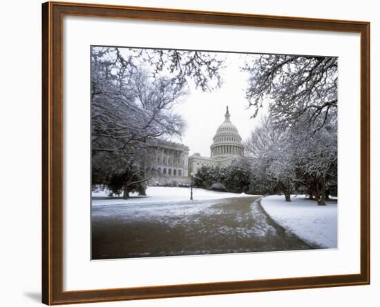 United States Capitol Building - Houses of Congress-Carol Highsmith-Framed Photo