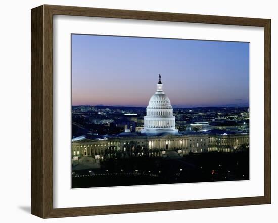 United States Capitol Building - Houses of Congress-Carol Highsmith-Framed Photo