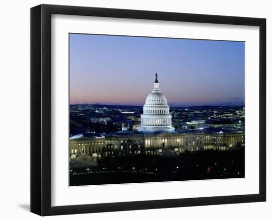 United States Capitol Building - Houses of Congress-Carol Highsmith-Framed Photo