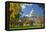 United States Capitol Building in Washington Dc, during Fall Season-Orhan-Framed Premier Image Canvas