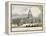 United States Capitol-Currier & Ives-Framed Premier Image Canvas