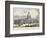 United States Capitol-Currier & Ives-Framed Giclee Print