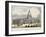 United States Capitol-Currier & Ives-Framed Giclee Print