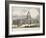 United States Capitol-Currier & Ives-Framed Giclee Print