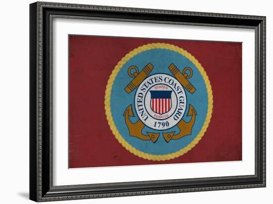 United States Coast Guard - Military - Insignia-Lantern Press-Framed Art Print