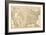 United States Map, 1849-null-Framed Giclee Print