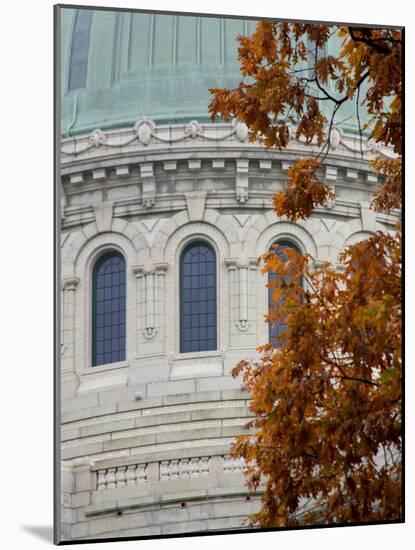 United States Naval Academy, Dome of Chapel on Campus, Annapolis, Maryland, USA-Scott T. Smith-Mounted Photographic Print