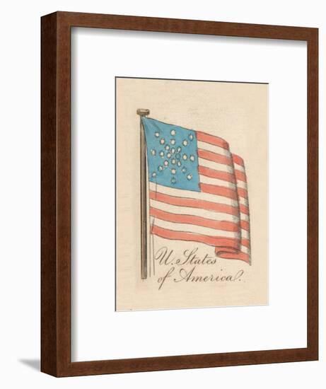 'United States of America', 1838-Unknown-Framed Giclee Print