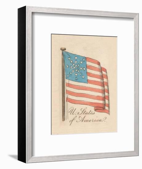 'United States of America', 1838-Unknown-Framed Giclee Print