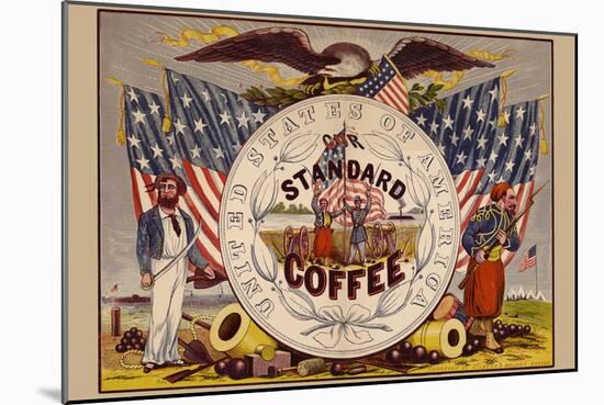 United States of America, Our Standard Coffee-A. Holland-Mounted Art Print