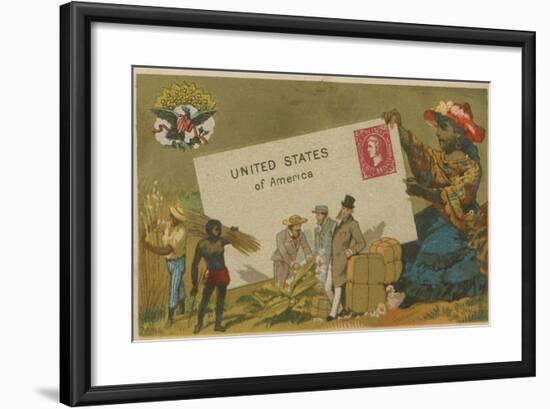 United States of America-null-Framed Giclee Print