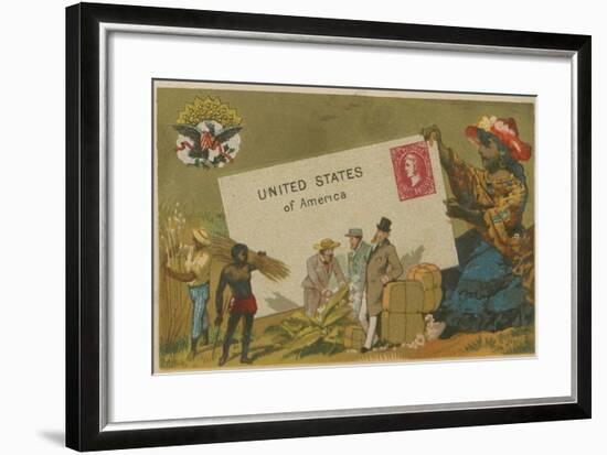 United States of America-null-Framed Giclee Print