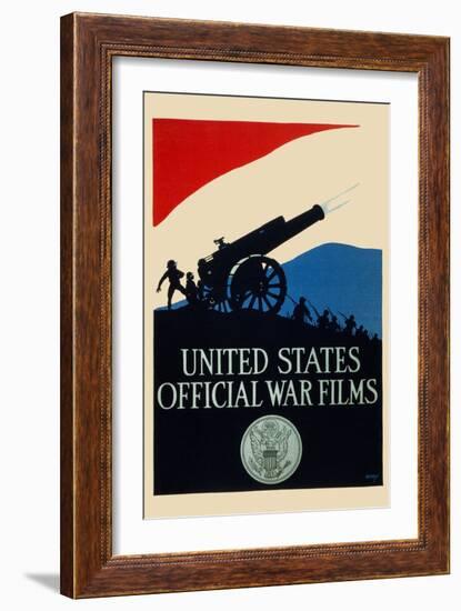 United States Official War Films-U.S. Gov't-Framed Art Print