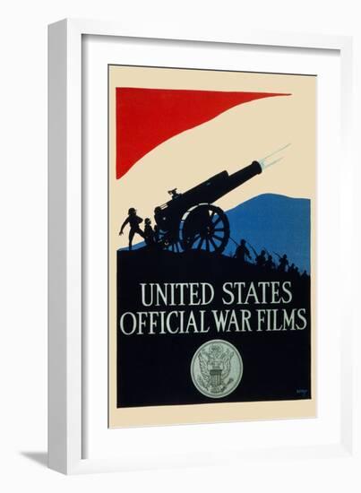 United States Official War Films-U.S. Gov't-Framed Art Print