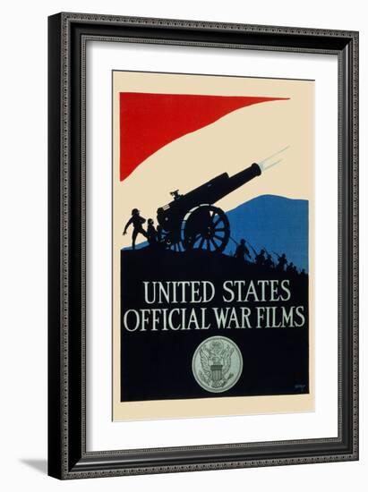 United States Official War Films-U.S. Gov't-Framed Art Print