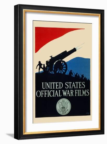 United States Official War Films-U.S. Gov't-Framed Art Print