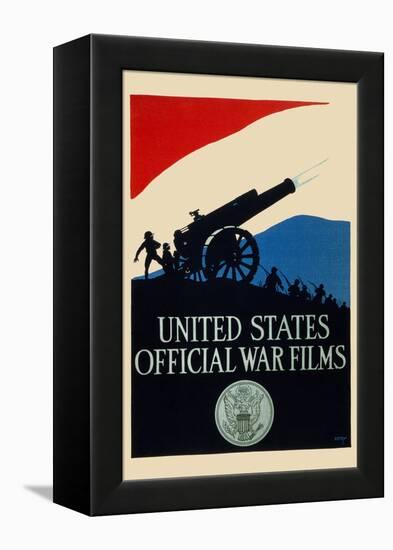 United States Official War Films-U.S. Gov't-Framed Stretched Canvas