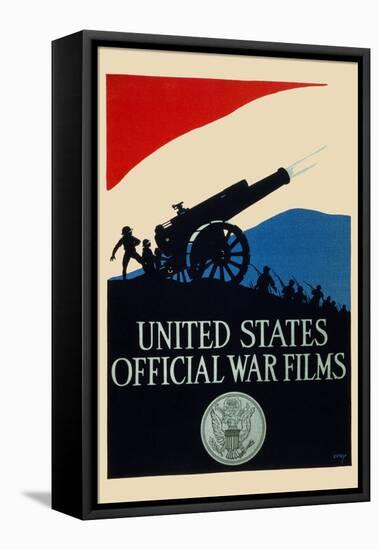 United States Official War Films-U.S. Gov't-Framed Stretched Canvas