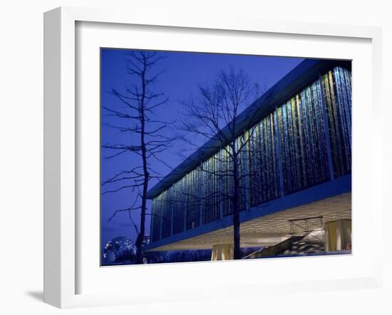 United States Pavilion at the 1964 New York World's Fair-George Silk-Framed Photographic Print