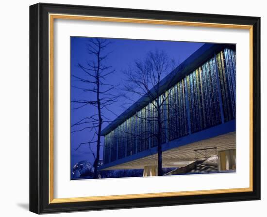 United States Pavilion at the 1964 New York World's Fair-George Silk-Framed Photographic Print