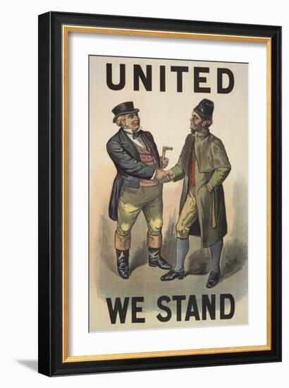 United We Stand'-null-Framed Giclee Print