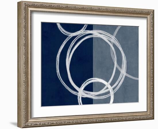 Unity Blue I-Natalie Harris-Framed Art Print