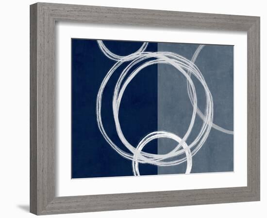 Unity Blue I-Natalie Harris-Framed Art Print