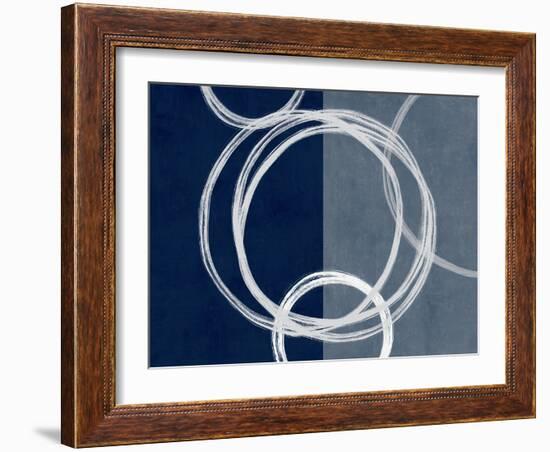 Unity Blue I-Natalie Harris-Framed Art Print