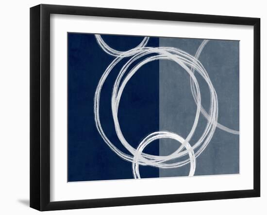 Unity Blue I-Natalie Harris-Framed Art Print
