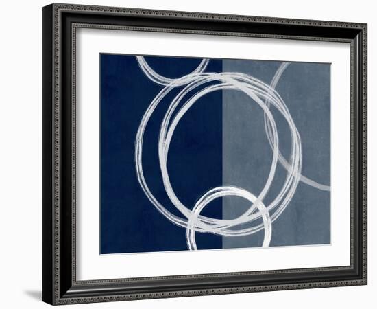 Unity Blue I-Natalie Harris-Framed Art Print