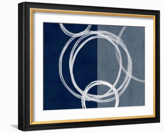 Unity Blue I-Natalie Harris-Framed Art Print