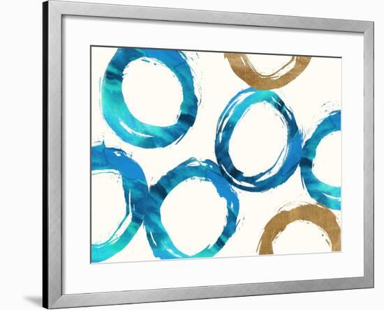 Unity Blue-Evangeline Taylor-Framed Art Print