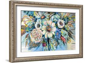 Unity Blue-Jeanette Vertentes-Framed Art Print