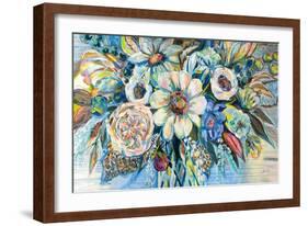 Unity Blue-Jeanette Vertentes-Framed Art Print
