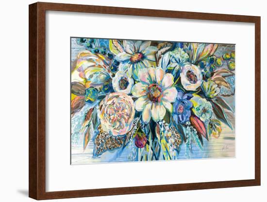 Unity Blue-Jeanette Vertentes-Framed Art Print