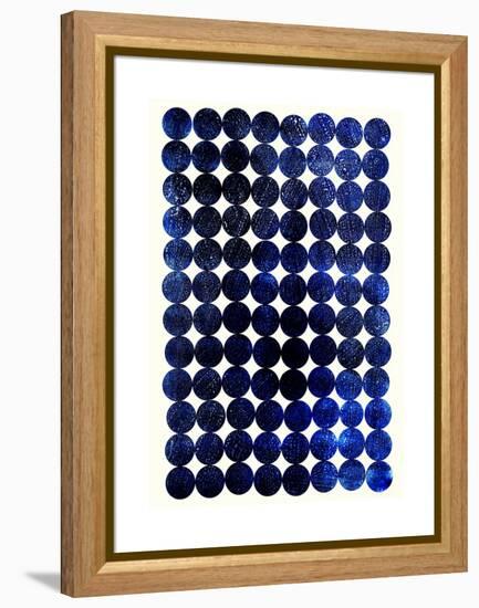 Unity Indigo-Garima Dhawan-Framed Premier Image Canvas