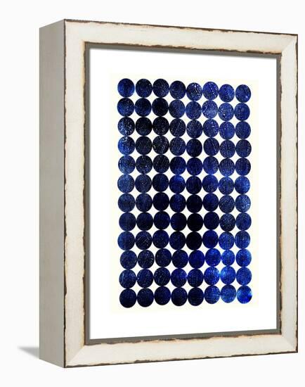 Unity Indigo-Garima Dhawan-Framed Premier Image Canvas