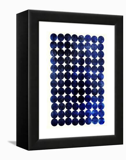 Unity Indigo-Garima Dhawan-Framed Premier Image Canvas