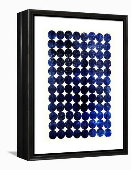 Unity Indigo-Garima Dhawan-Framed Premier Image Canvas