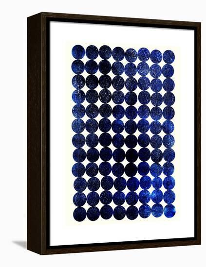 Unity Indigo-Garima Dhawan-Framed Premier Image Canvas