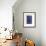 Unity Indigo-Garima Dhawan-Framed Premium Giclee Print displayed on a wall