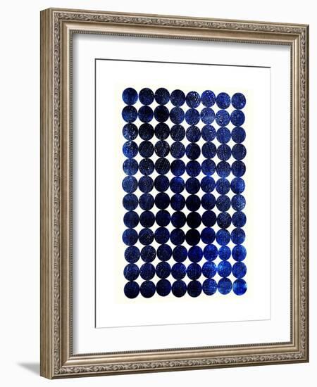 Unity Indigo-Garima Dhawan-Framed Giclee Print