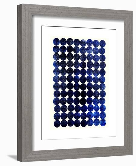 Unity Indigo-Garima Dhawan-Framed Giclee Print