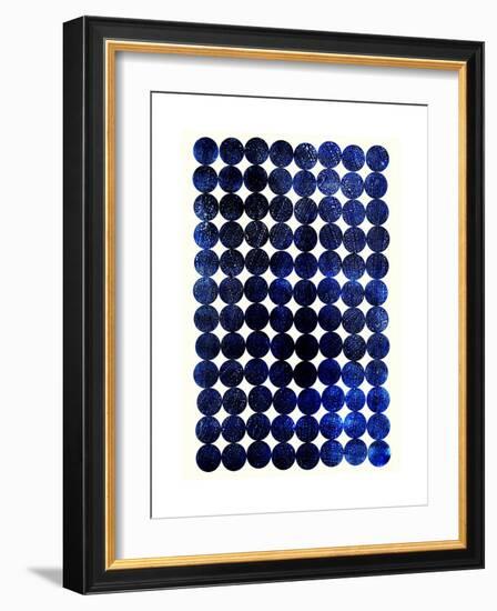 Unity Indigo-Garima Dhawan-Framed Giclee Print