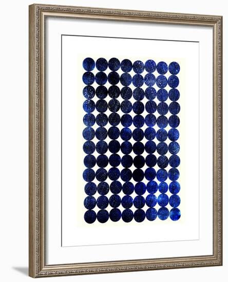 Unity Indigo-Garima Dhawan-Framed Giclee Print