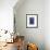 Unity Indigo-Garima Dhawan-Framed Giclee Print displayed on a wall