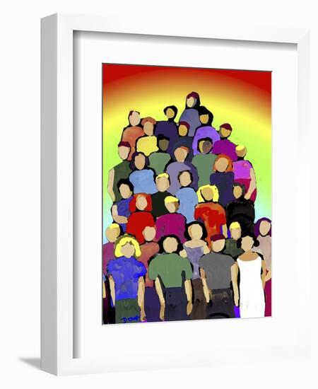 Unity-Diana Ong-Framed Giclee Print