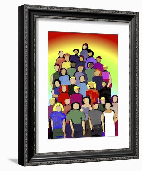 Unity-Diana Ong-Framed Giclee Print