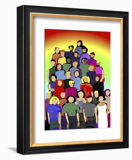 Unity-Diana Ong-Framed Giclee Print